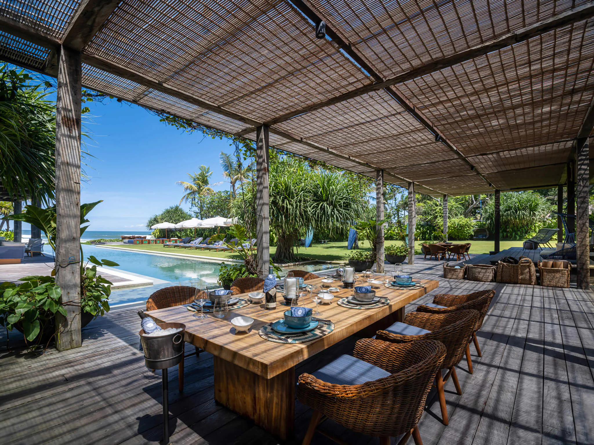 In-Villa Dining at Noku Beach House