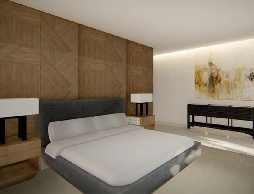 Bedroom at Noku Beach House